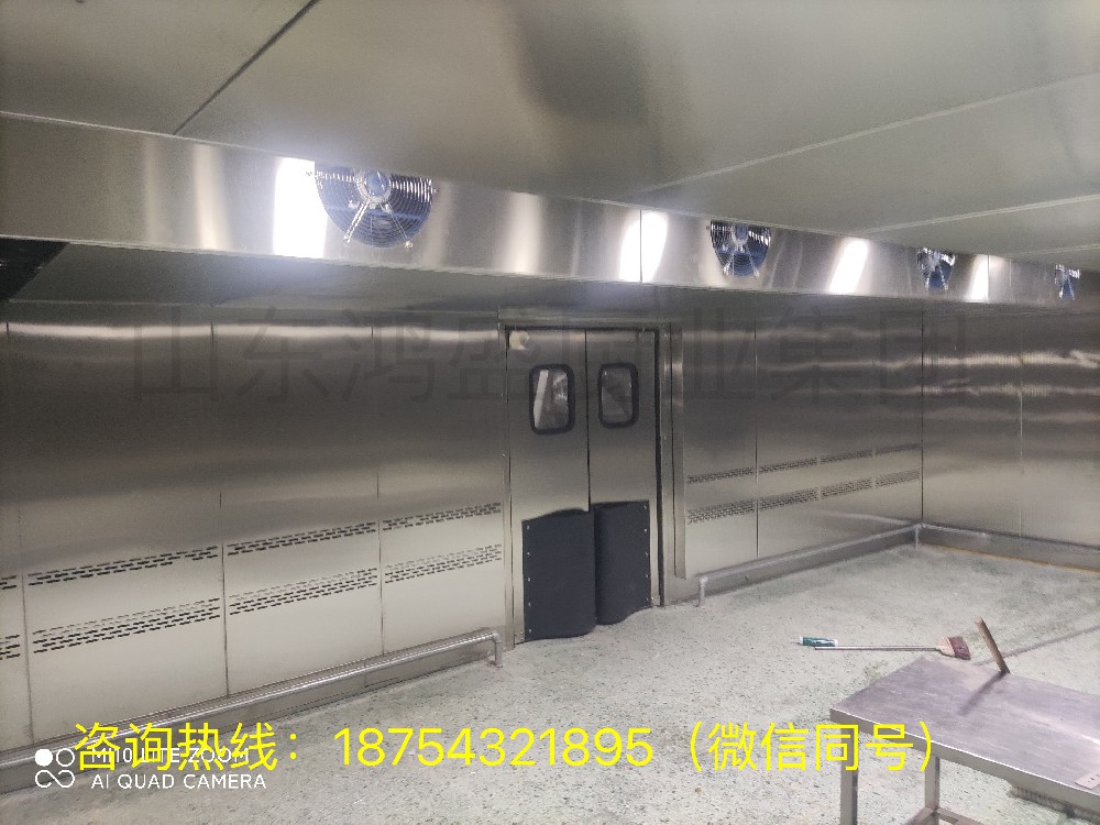 【贵州六盘水客户订购的智能化面食恒温恒湿醒发房】